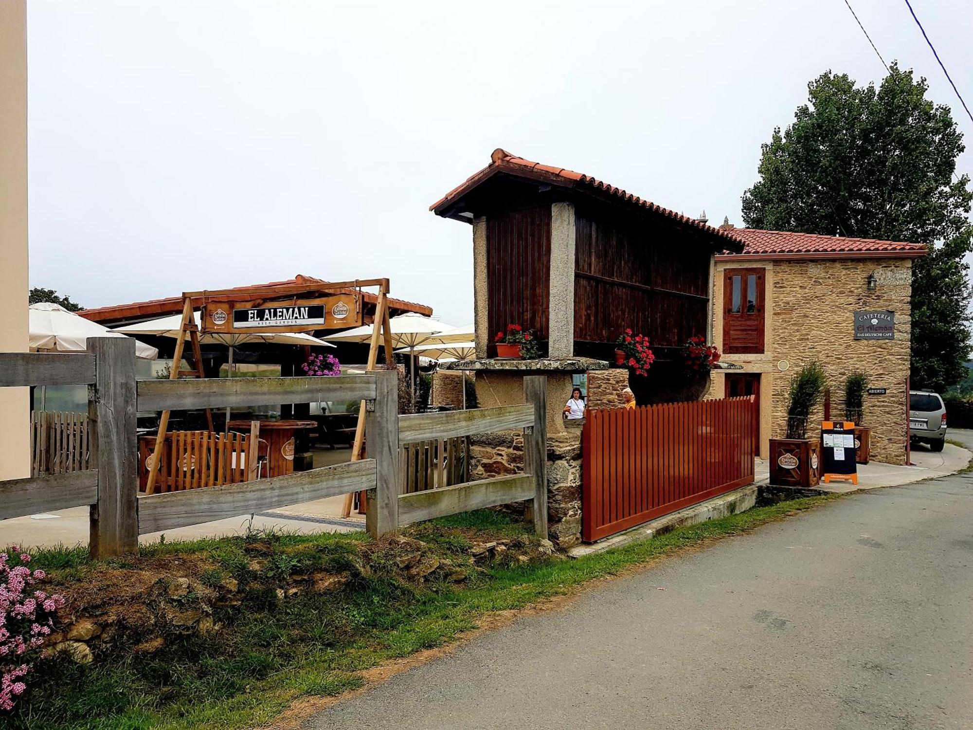 Albergue El Aleman Boente Exterior foto